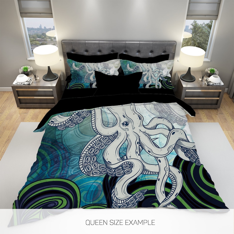 Octopus Bedding Duvet Cover S Image 0