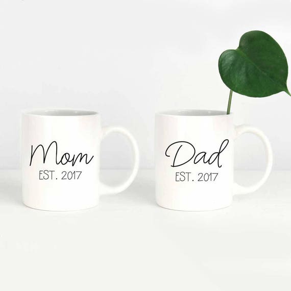 dad est 2018 mug