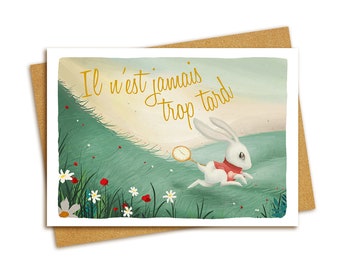 Citation De Lapin Blanc Etsy Citation De Lapin Blanc Etsy