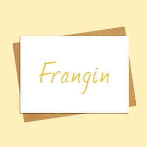 Carte double A6 | Illustration | Frangin