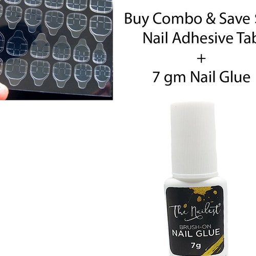 Nail Glue & Nail Adhesive Tab Combo Ultra Fast Fake Nails Etsy