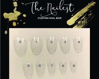 Press on Nails Sizing Sample Pack Kit | Size Guide | Fake Nails | False Nails | Glue On Nails