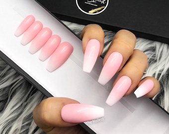 Ombre Nails Etsy