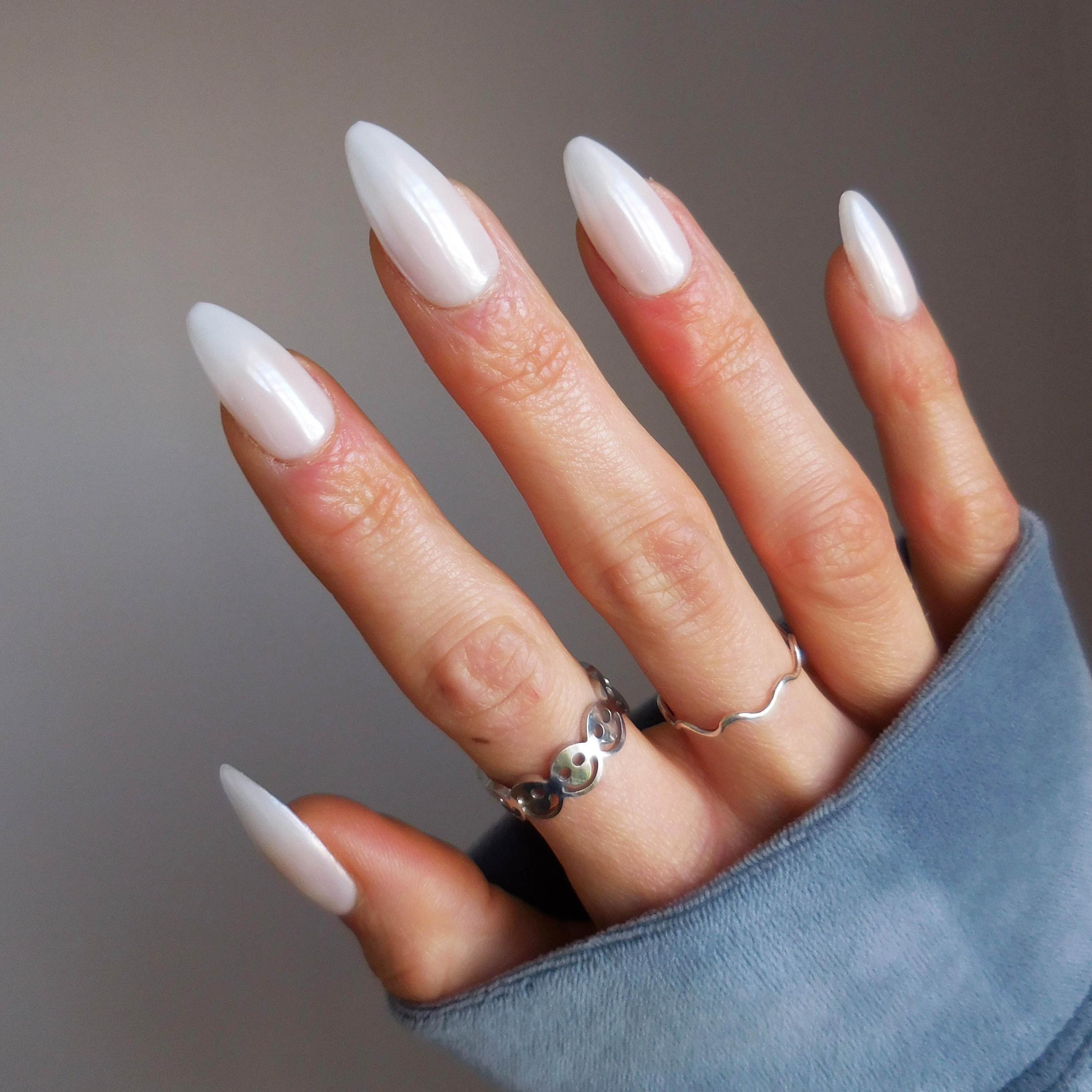 Premium Quality MILK White Opal Solid | Matte or Gloss | False