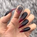Vamp Black Red Ombre Glossy Halloween Press On Nails | Any Shape | Fake Nails | False Nails | Glue On Nails 