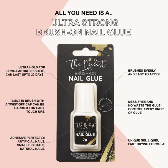 NYK1 Super Strong Nail Glue For Nail Tips, Acrylic Nails India | Ubuy