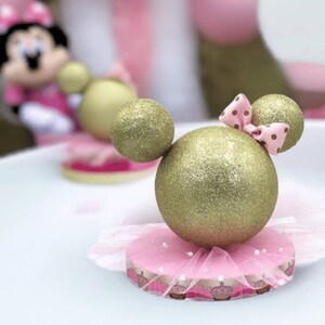 Mickey Mouse Table Centerpiece Minnie party supplies Mickey Mouse Birthday Centerpiece Baby shower decorations