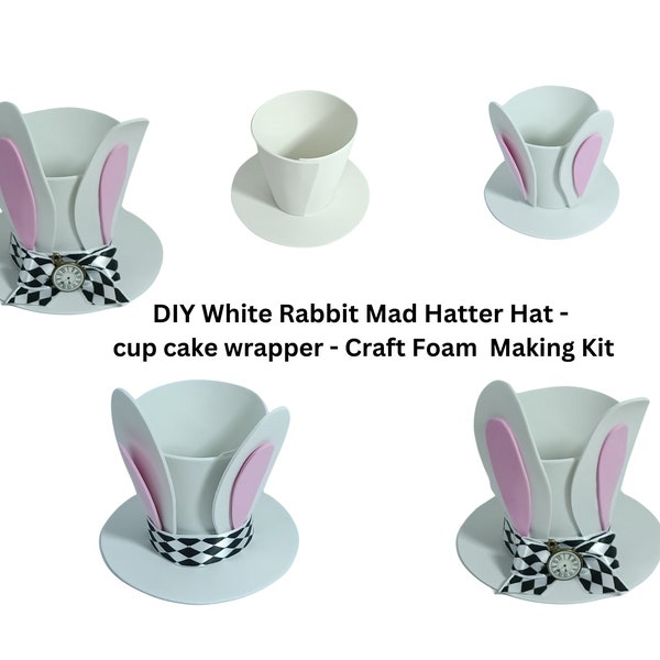 White Rabbit Mad Hatter - Etsy