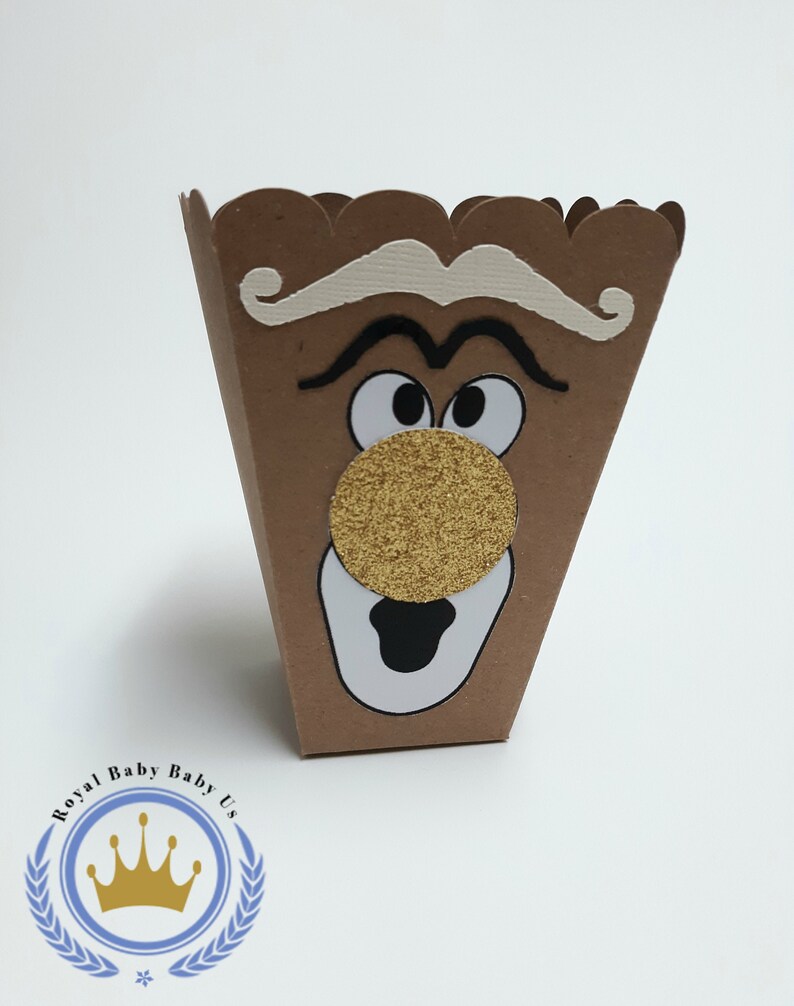 Birthday Party Favor Popcorn Boxes Alice in Wonderland Etsy