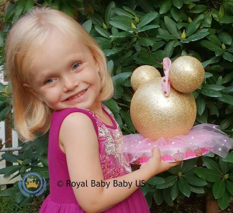 Mickey Mouse Table Centerpiece Minnie party supplies Mickey Mouse Birthday Centerpiece Baby shower decorations