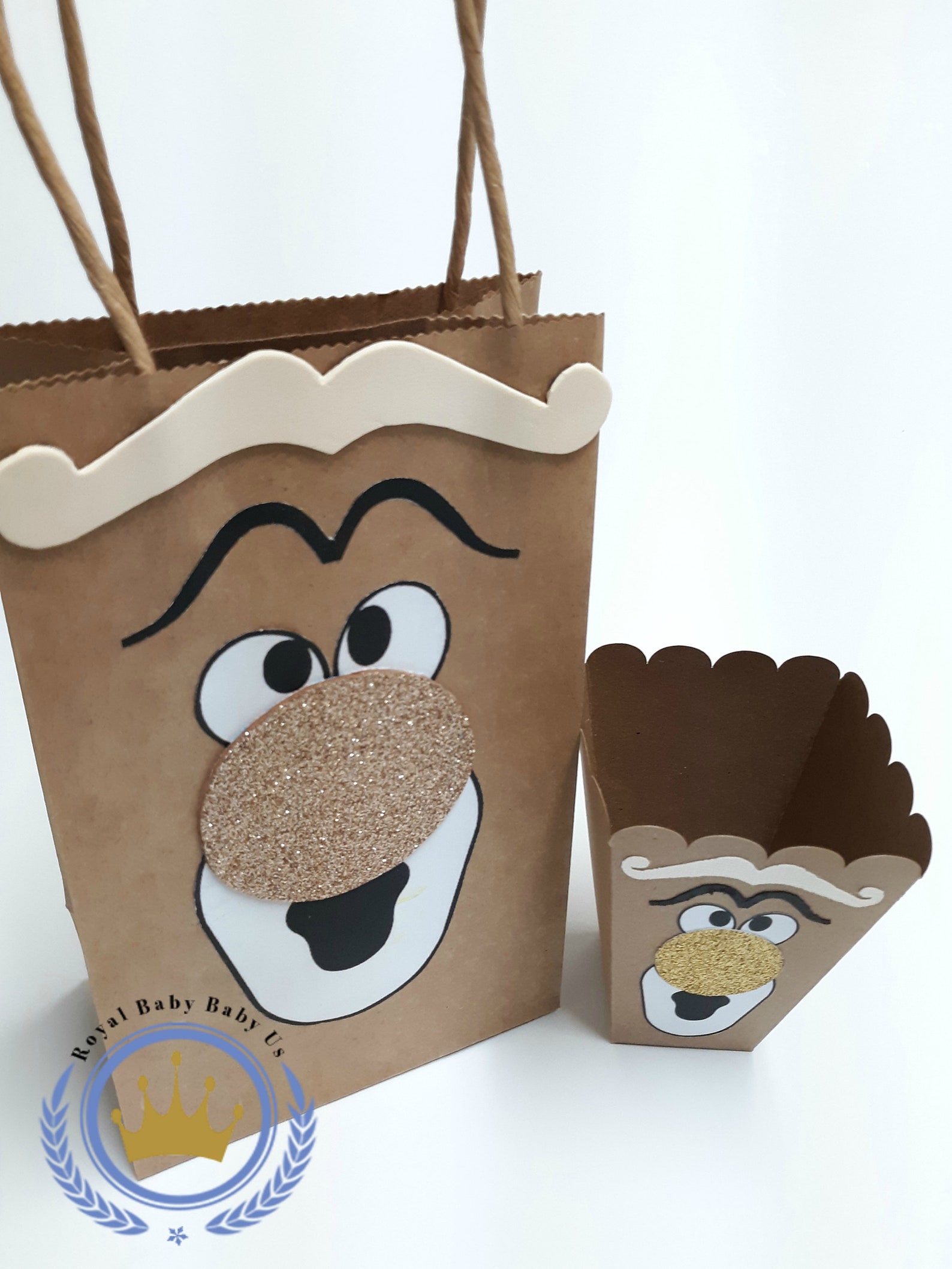 Birthday Party Favor Popcorn Boxes Alice in Wonderland Etsy