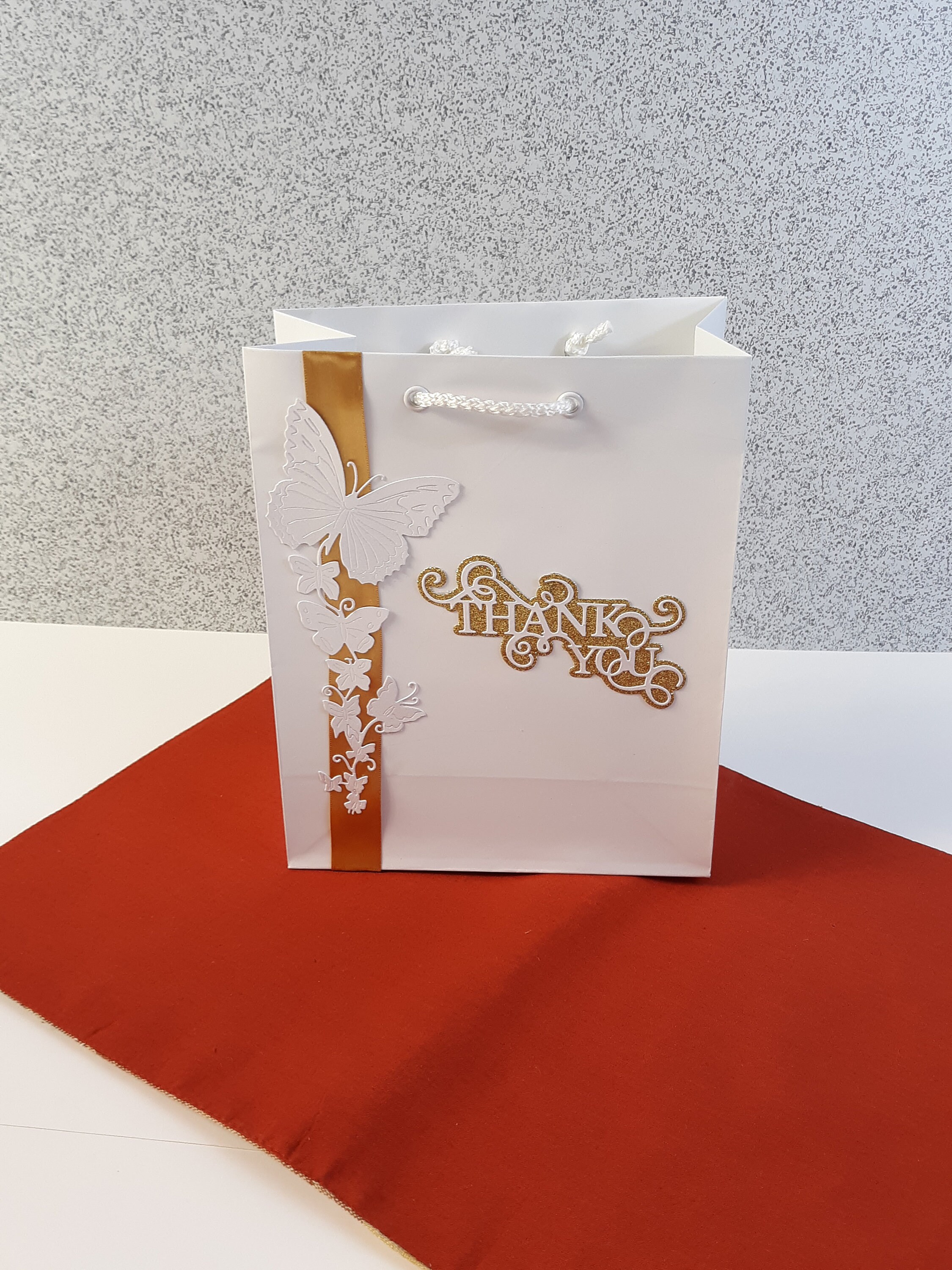 Thank You Wedding Gift Bags Wedding Favor Gift Bags White Etsy