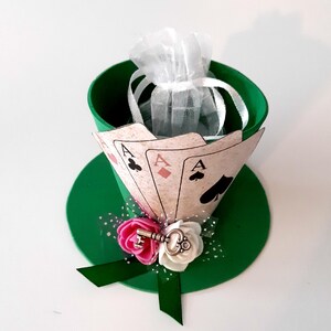 Alice in Wonderland Party Favor Boxes: Mad Hatter Tea Party Decorations 1pc image 10