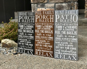 Outdoor Patio Signs Etsy