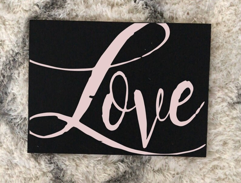Love sign, valentine sign, hearts, love, valetine, wife gift, husband gift, master bedroom Valentine's Day image 1