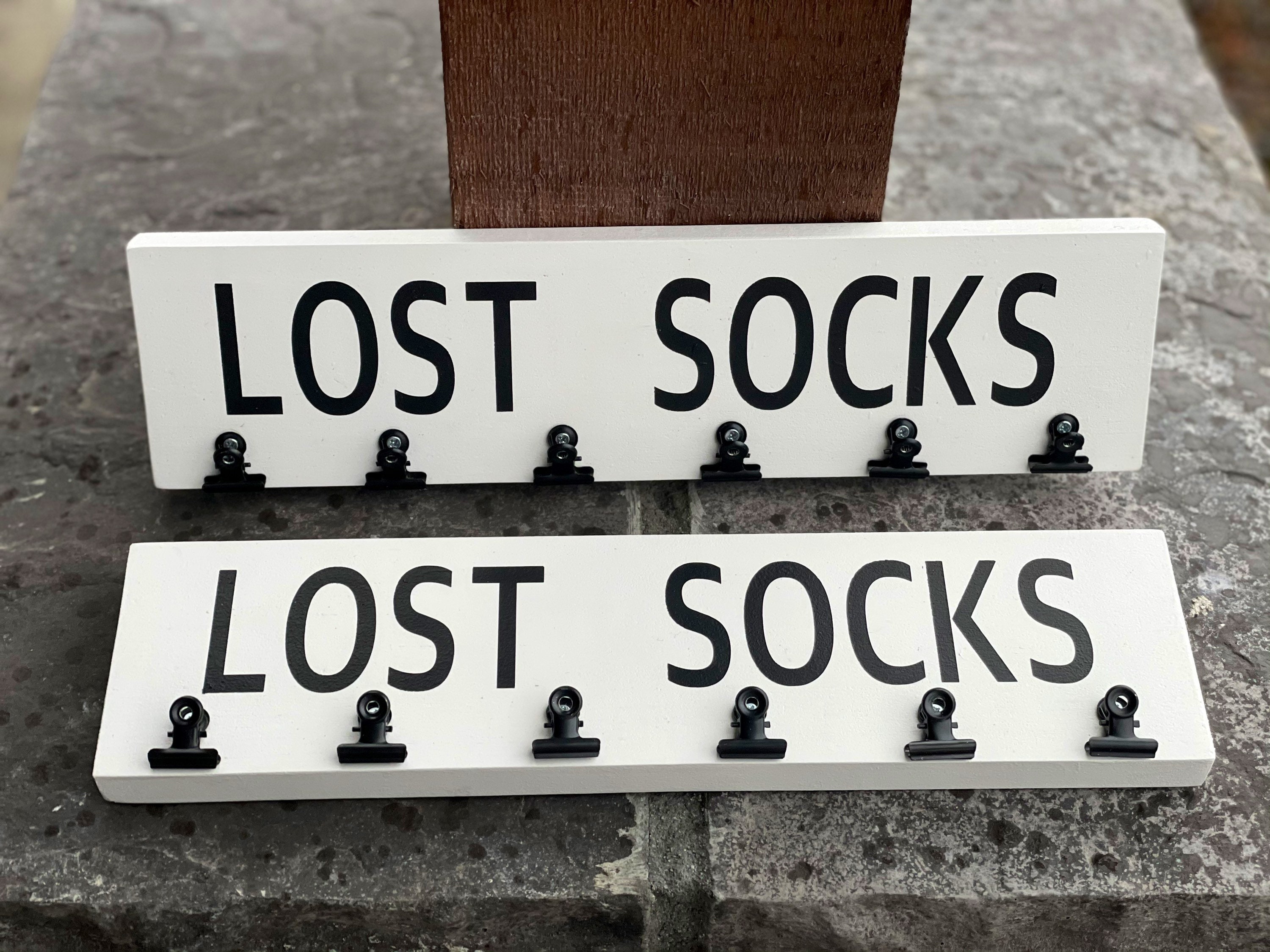 Lost Socks Sign Lost Socks Hanger Laundry Room Laundry Etsy