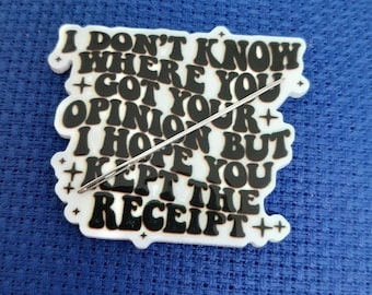 Your Opinion Needle Minder