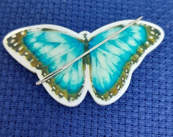 Magnetischer Nädelhalter Mit Schmetterlings-Design – Praktisch Für Stickfans