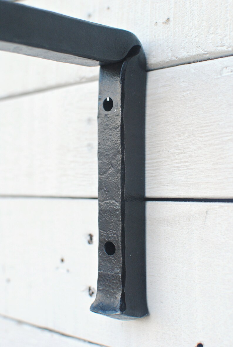 Simple Shelf Bracket Iron Shelf Bracket MADE TO ORDER Etsy