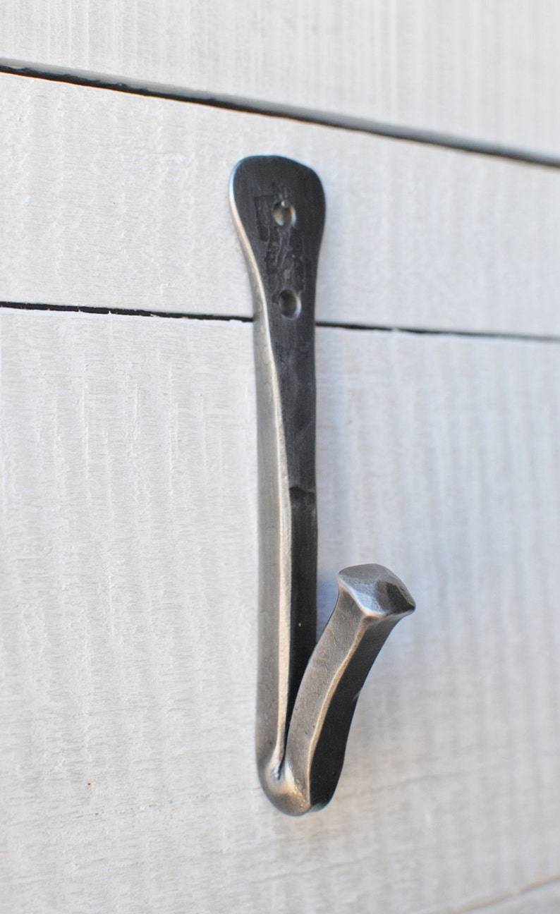 Hand-forged Iron Wall Hook image 2