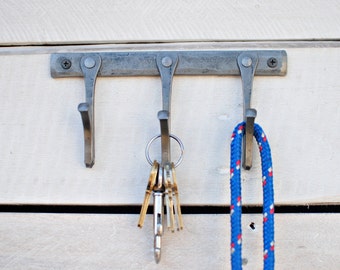 Hand-forged Wall Key Hooks