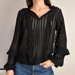 Womens Y2k Laced Long Sleeve Shirt - Etsy