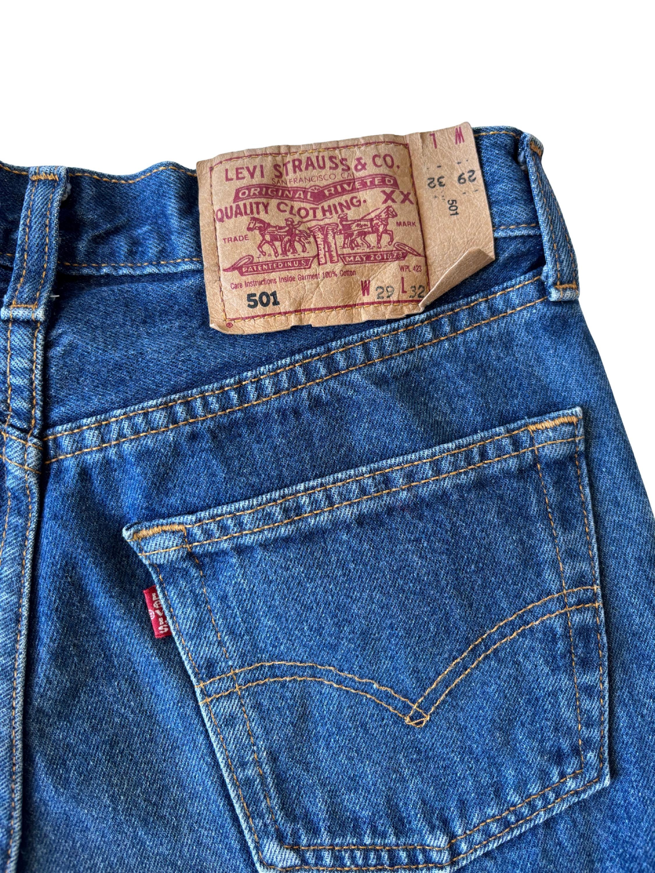 Levi 501 29 X 32 - Etsy Canada