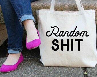 Random Sh## XL Canvas Tote Bag