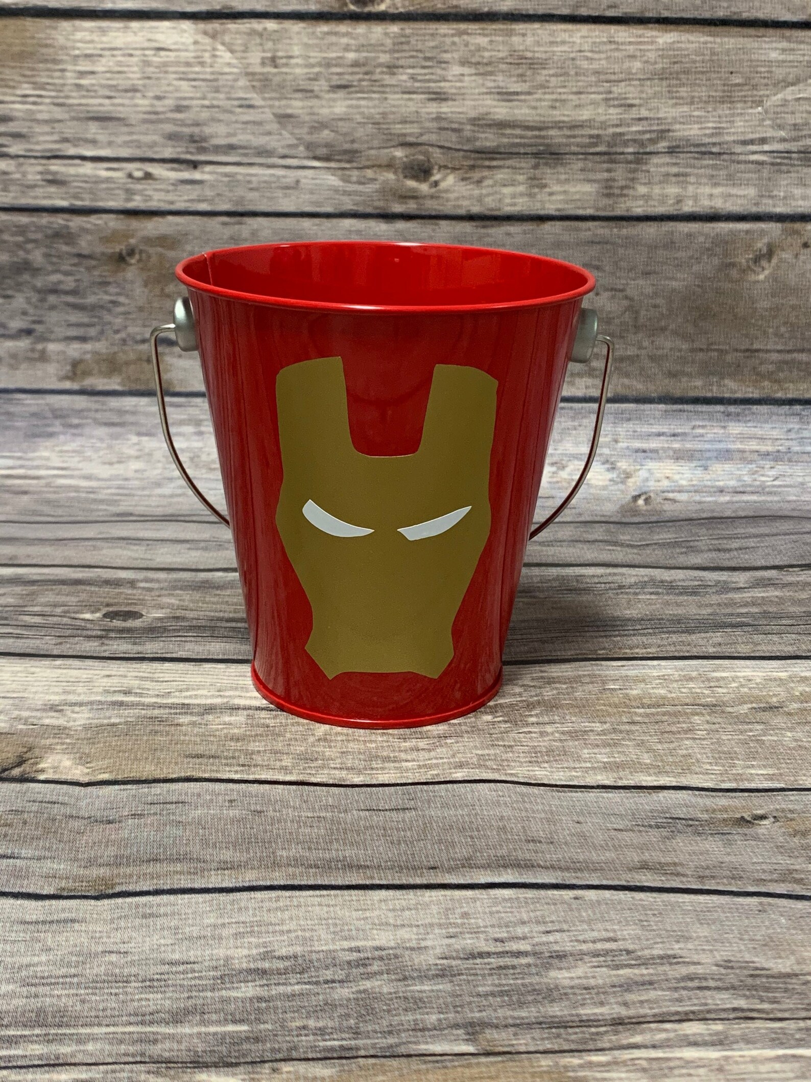 Iron Man Party Supplies Utensil Caddy Centerpiece Table Etsy