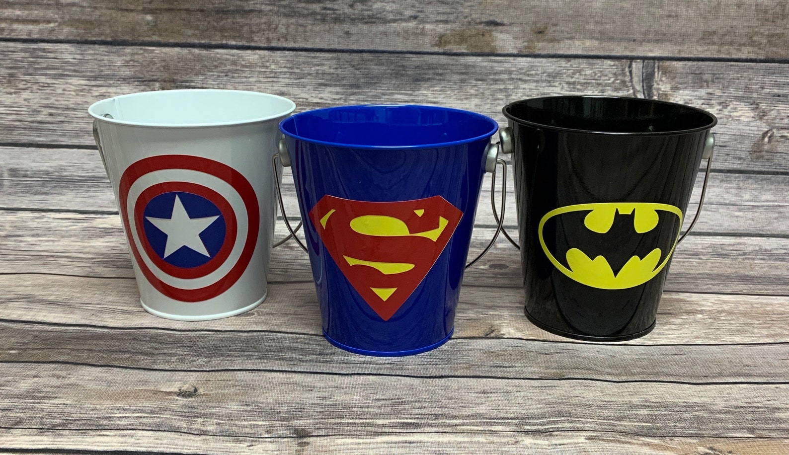 Iron man party supplies utensil caddy centerpiece table Etsy