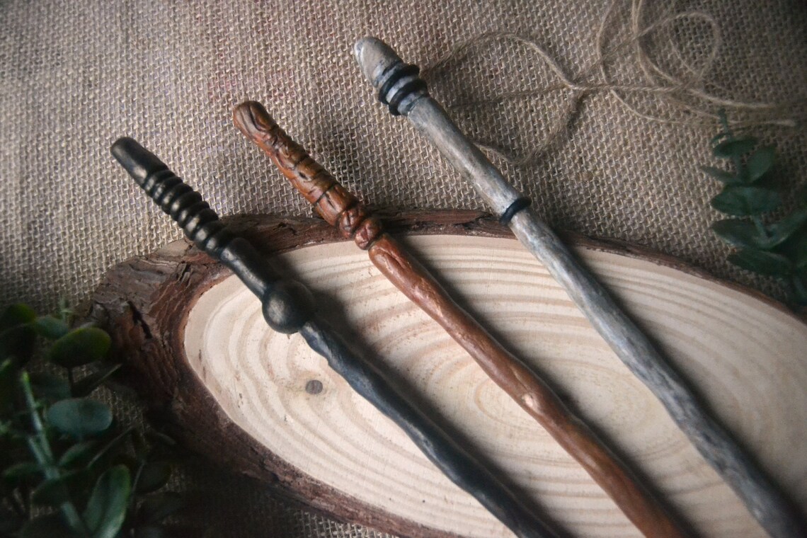 Custom Pottermore Wands. Handmade wands. Unique and Etsy