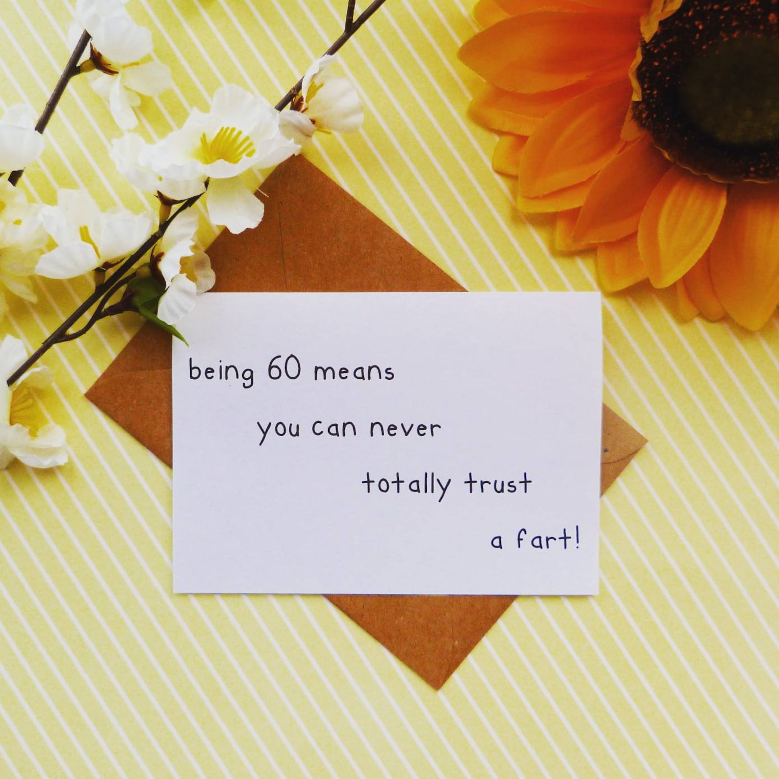 Being 60 Means... 60th Birthday Card Funny Friend Card Etsy UK