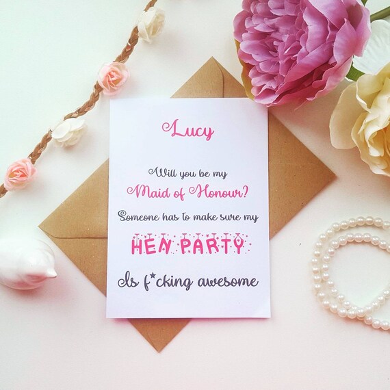 chief bridesmaid maid of honour