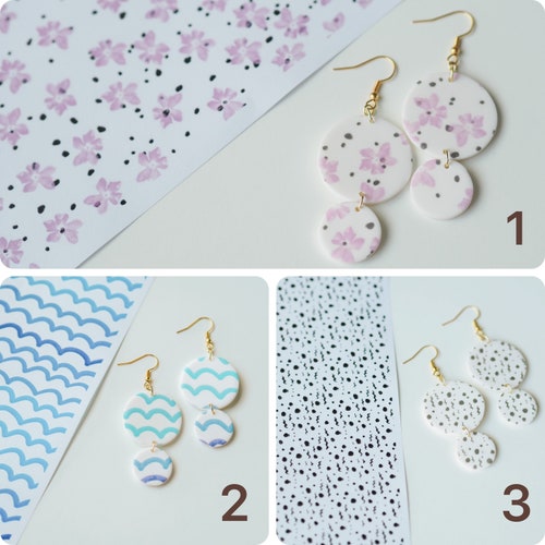 Transfer for Polymer Clay Fruit Polymer Clay Transfer Water Etsy