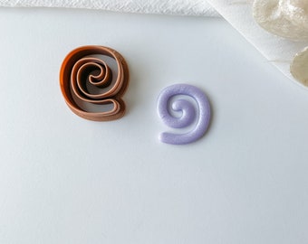 Spiral Polymer clay cutter, earring making tools, clay tools, polymer clay cutter, m160