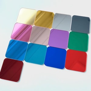 Płyta akrylowa lustrzana | Cięcie laserowe | Pleksi | Lustrzany akryl w kolorze różowego złota | Akryl 3 mm