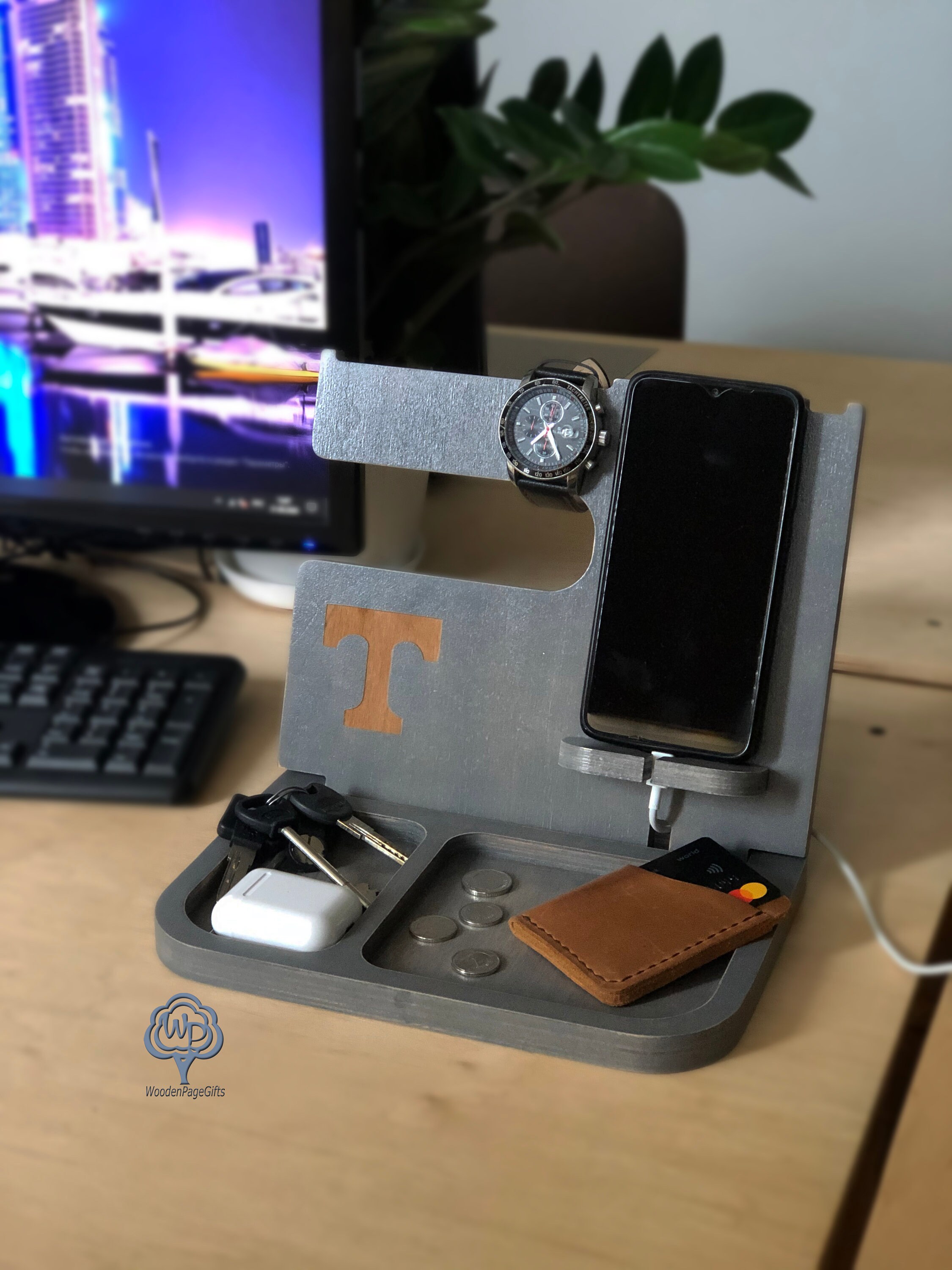 Daddy Gift Docking Station Fathers Day Gift Awesome Dad Gift Etsy