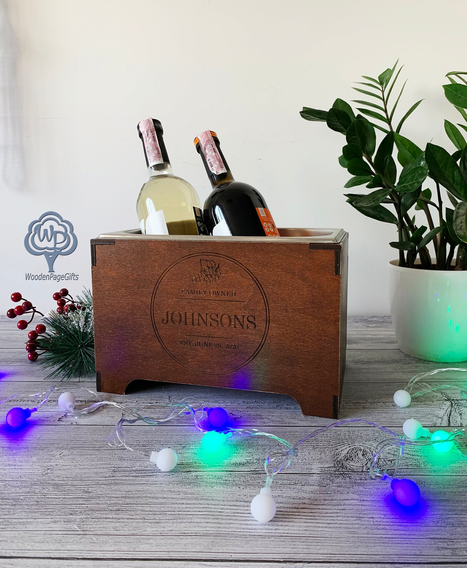 personalized wine chiller