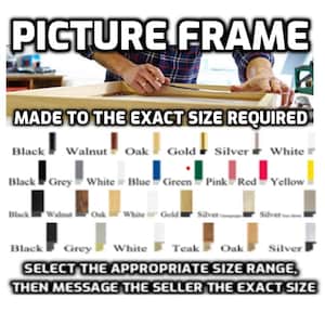 Bespoke Picture Frame: Made to Measure, Custom Size & Finish