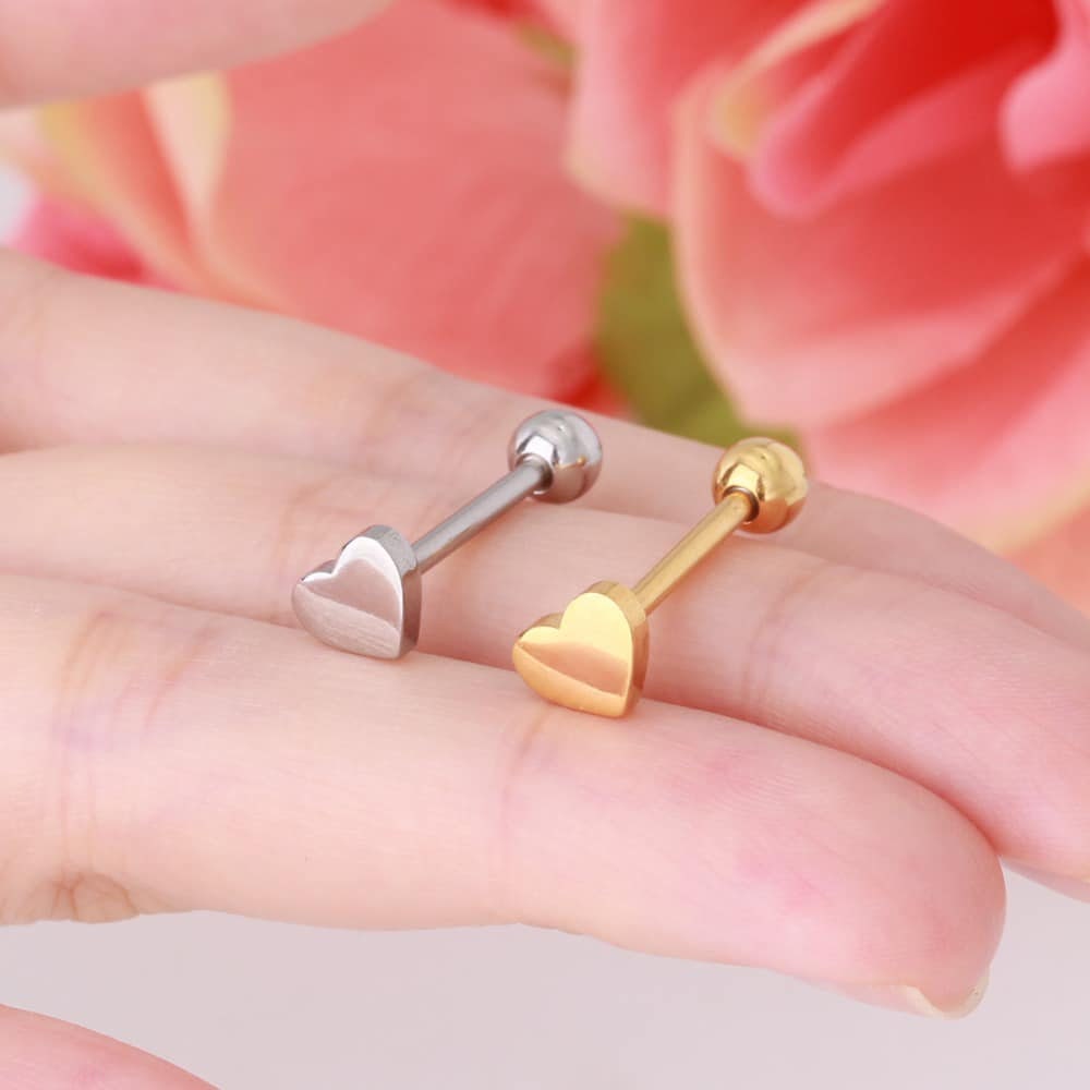 Solid gold tongue ring discount