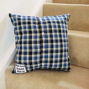 Keepsake Bereavement Cushion Made from clothing