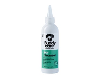 Buddycare Dog Ear Cleaner - Soothing Ear Cleaning Solution for Dogs - Naturally Derived Ingredients With Aloe Vera