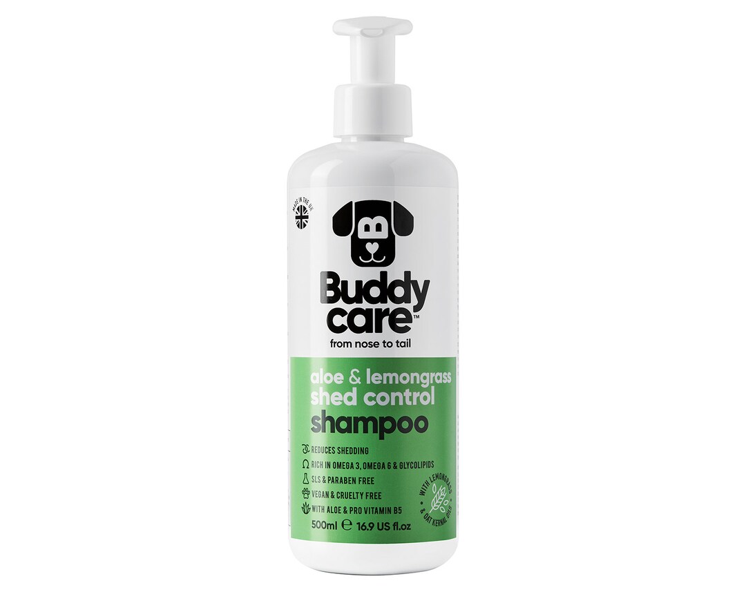 Shed Control Shampoo by Buddycare Shed Control Dog Shampoo With Aloe Vera and Provitamin B5 Etsy