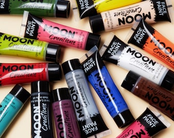 Face & Body Paint by Moon Creations - 12ml - Available in 16 colours!