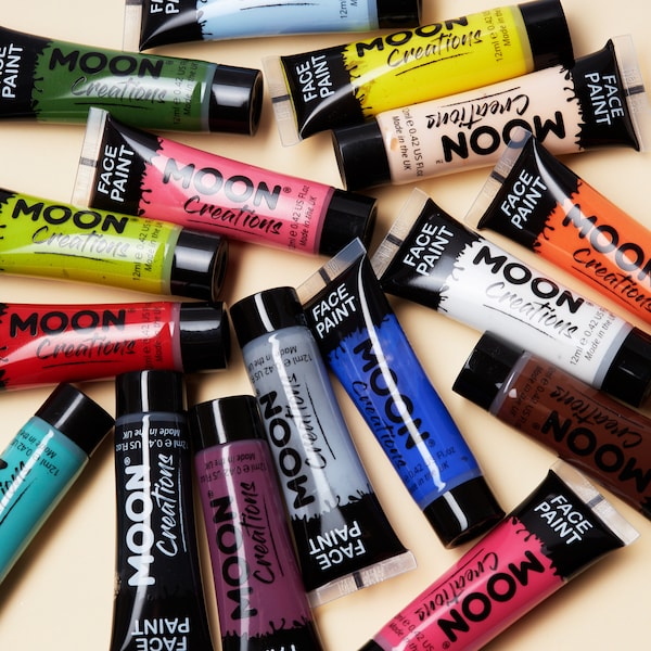 Face & Body Paint by Moon Creations - 12ml - Available in 16 colours!