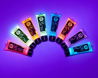 Neon UV Face Paint di UV Glow - 10ml