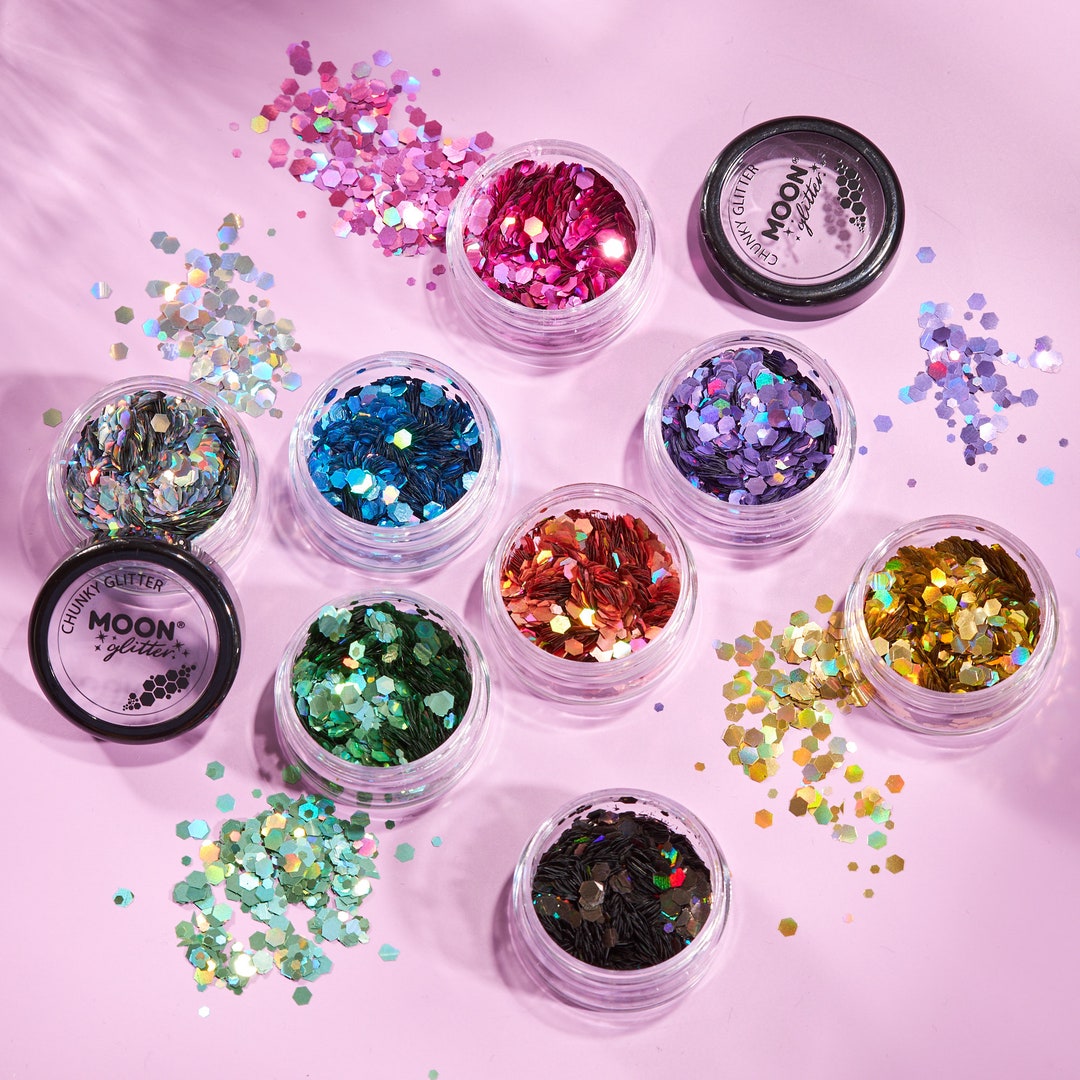Holographic Silver Biodegradable Glitter