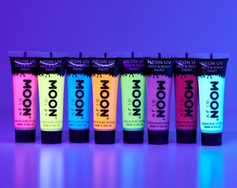 Peinture Visage Intense Neon UV par Moon Glow - 12ml