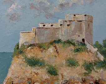 ドゥブロヴニクの絵画、ドゥブロヴニク、クロアチア、絵画、額入り絵画