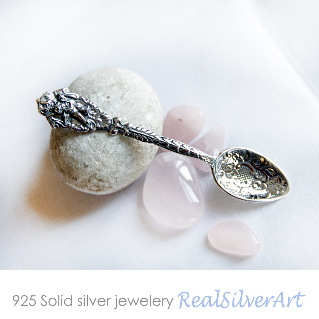 Sterling Silver Baby Spoon/ New 925 Solid Silver Spoon/ Baby Etsy